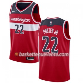 Maillot Basket Washington Wizards Otto Porter Jr 22 Nike 2017-18 Rouge Swingman - Homme